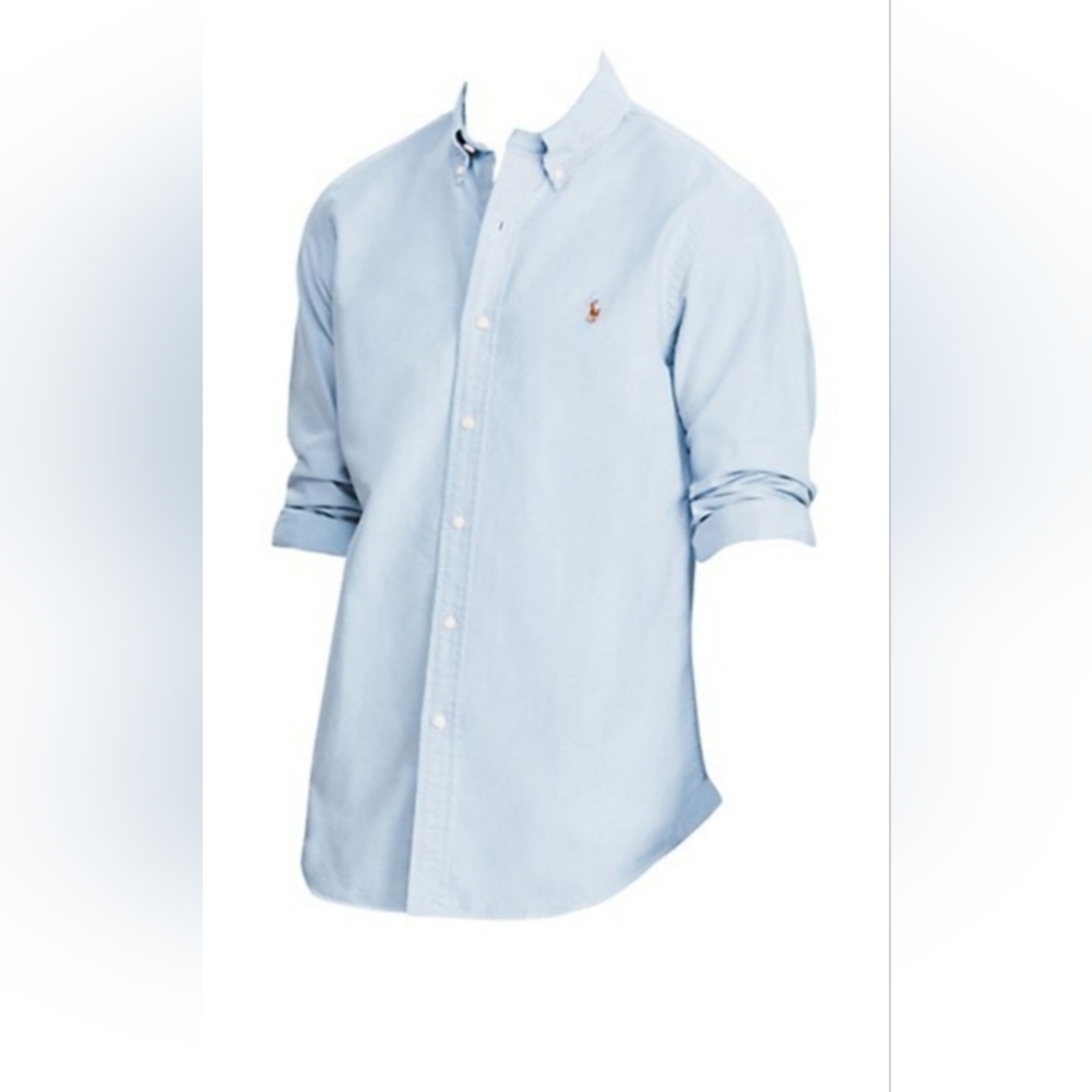 Ralph Lauren mens 16-34 Blue button shirt